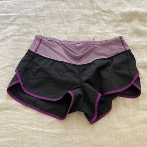 Lululemon running shorts